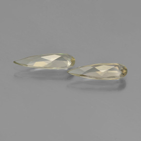 2,22 ct natürliche gelber Farbwechsel-Diaspor-Edelsteine, Birnenform, VVS