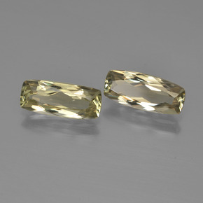 2,61 ct natürliche gelber Farbwechsel-Diaspor-Edelsteine, Kissenschliff, VVS