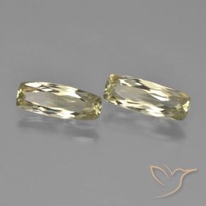 2.25 ct natürliche Sehr helles Gelb Farbwechselnder Diaspor-Edelsteine, Kissen, VVS