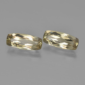 3,01 ct natürliche gelber Farbwechsel-Diaspor-Edelsteine, Kissenschliff, VVS-VS