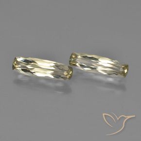 2.33 ct natürliche Sehr helles Gelb Farbwechselnder Diaspor-Edelsteine, Kissen, VVS