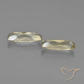 2.10 ct natürliche Sehr helles Gelb Farbwechselnder Diaspor-Edelsteine, Kissen, VVS