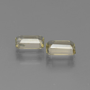  ct natürliche color-change Farbwechsel-Diaspor-Edelsteine, Smaragdschliff, VS