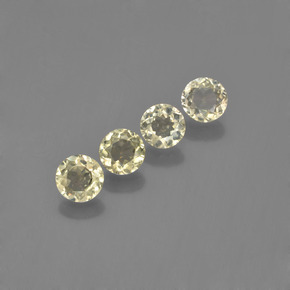 1,74 ct natürliche gelber Farbwechsel-Diaspor-Edelsteine, Rundschliff, VVS-VS