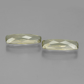 4.16 ct natürliche hellgelb Farbwechselnder Diaspor-Edelsteine, Kissenschliff, VVS