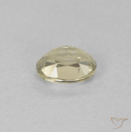 9,17 ctw natürlicher Gelbes Beige Farbwechselnder Diaspor, Oval, VS