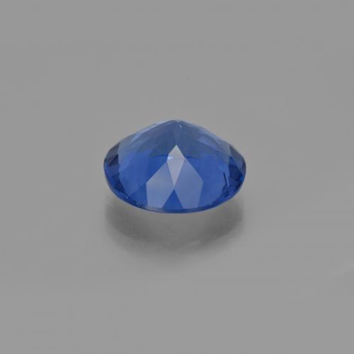 11,38 ctw natürlicher blauer Farbwechsel-Fluorit, Rundschliff, VS