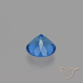 9,17 ctw natürlicher Navy blau Farbwechselnder Fluorit, Runden, VS
