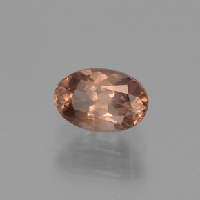 0,73 ctw natürlicher brauner Farbwechsel-Granat, Oval Schliff, VS
