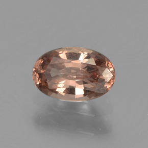 0,59 ctw natürlicher brauner Farbwechsel-Granat, Oval Schliff, VS