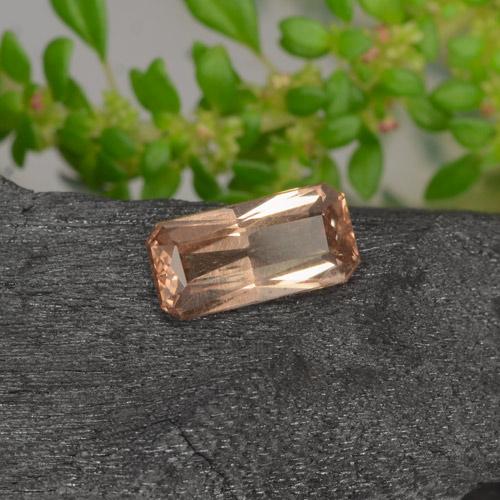 9,17 ctw natürlicher Hickory Braun Farbwechselnder Granat, Smaragdschliff, VS-SI