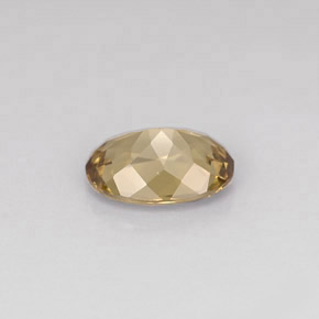 9,17 ctw natürlicher Grünlich-braun bis rot-rosa Farbwechselnder Granat, Oval Schliff, VVS-VS