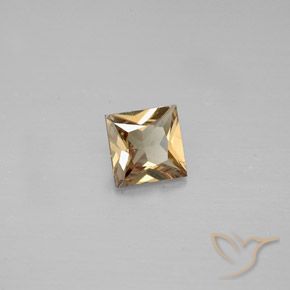 9,17 ctw natürlicher gold-braun Farbwechselnder Granat, Quadrat, VVS-VS