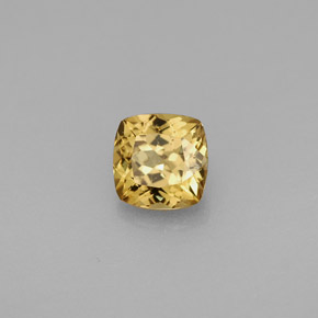 9,17 ctw natürlicher Gold-braun bis orange Farbwechselnder Granat, Kissenschliff, VS