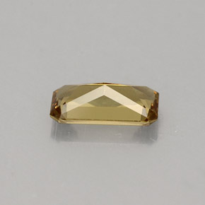 9,17 ctw natürlicher Grünlich-braun bis rot-rosa Farbwechselnder Granat, Smaragdschliff, VVS-VS