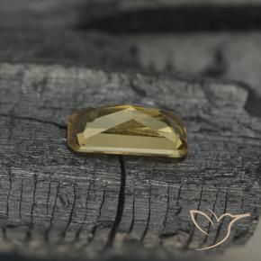 9,17 ctw natürlicher Dunkles Gold Farbwechselnder Granat, Oktagonschliff, VVS-VS