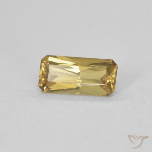 9,17 ctw natürlicher gold-braun Farbwechselnder Granat, Oktagonschliff, VVS