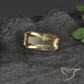 9,17 ctw natürlicher gold-braun Farbwechselnder Granat, Oktagonschliff, VVS-VS