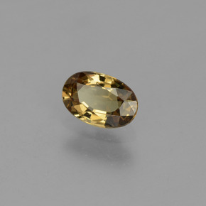 0,56 ctw natürlicher mehrfarbiger Farbwechsel-Granat, Oval Schliff, VS