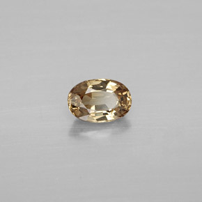 0,69 ctw natürlicher goldener Farbwechsel-Granat, Oval Schliff, VVS-VS