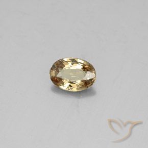 9,17 ctw natürlicher gold-braun Farbwechselnder Granat, Oval, VVS-VS