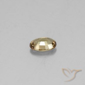 9,17 ctw natürlicher gold-braun Farbwechselnder Granat, Oval, VVS-VS