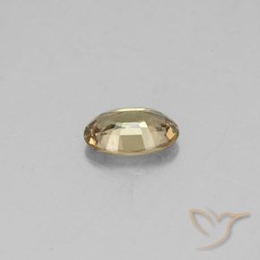 9,17 ctw natürlicher gold-braun Farbwechselnder Granat, Oval, VVS-VS