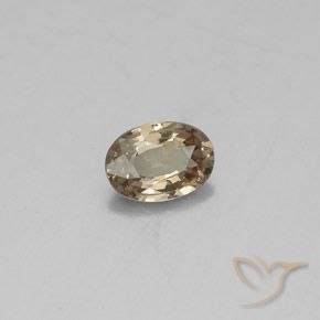 9,17 ctw natürlicher gold-braun Farbwechselnder Granat, Oval, VS-SI