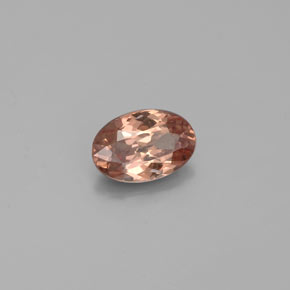 0,55 ctw natürlicher color-change Farbwechsel-Granat, Oval Schliff, VS