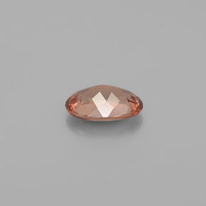 0,55 ctw natürlicher color-change Farbwechsel-Granat, Oval Schliff, VS