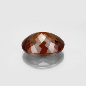 11,34 ctw natürlicher mehrfarbiger Farbwechsel-Granat, Oval Schliff, VS-SI