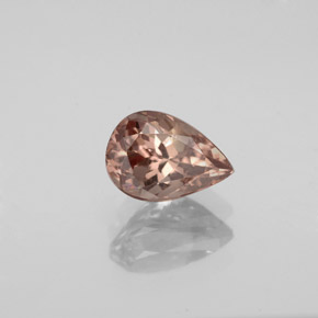 9,17 ctw natürlicher Gold-braun bis orange Farbwechselnder Granat, Birnenform, VS