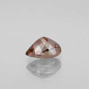 9,17 ctw natürlicher Gold-braun bis orange Farbwechselnder Granat, Birnenform, VS