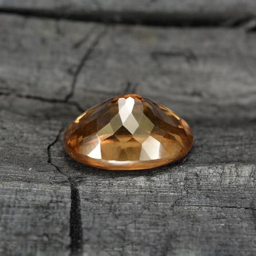 9,17 ctw natürlicher dunkelbraun Farbwechselnder Granat, Oval Schliff, VS-SI