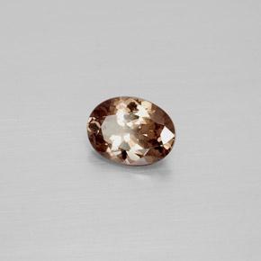 1,57 ctw natürlicher brauner Farbwechsel-Granat, Oval Schliff, VS