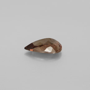 9,17 ctw natürlicher Gold-braun bis orange Farbwechselnder Granat, Birnenform, VS