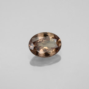 1,41 ctw natürlicher brauner Farbwechsel-Granat, Oval Schliff, VS
