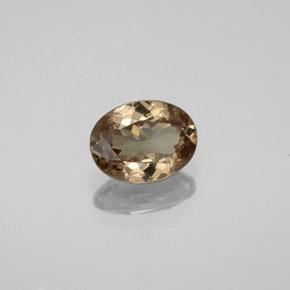 1,48 ctw natürlicher brauner Farbwechsel-Granat, Oval Schliff, VS-SI