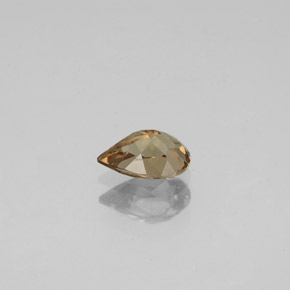 9,17 ctw natürlicher Gold-braun bis orange Farbwechselnder Granat, Birnenform, VS