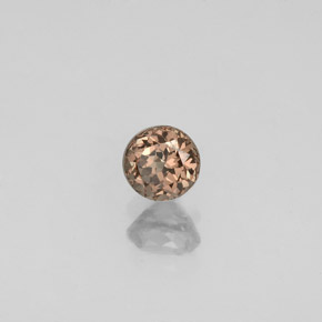 9,17 ctw natürlicher Gold-braun bis orange Farbwechselnder Granat, Rund Schliff, VS