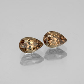  ct natürliche Gold-braun bis orange Farbwechselnder Granat-Edelsteine, Birnenform, VVS-VS