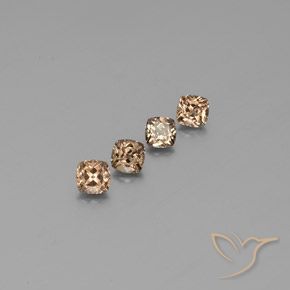 2.10 ct natürliche hellbraun Farbwechselnder Granat-Edelsteine, Kissen, VS