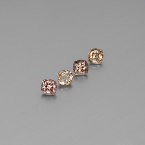 1.83 ct natürliche Gold-braun bis orange Farbwechselnder Granat-Edelsteine, Kissenschliff, VS