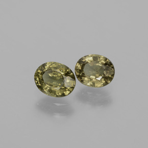 1,41 ct natürliche mehrfarbiger Farbwechsel-Granat-Edelsteine, Oval Schliff, VS