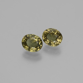 1,06 ct natürliche mehrfarbiger Farbwechsel-Granat-Edelsteine, Oval Schliff, VS