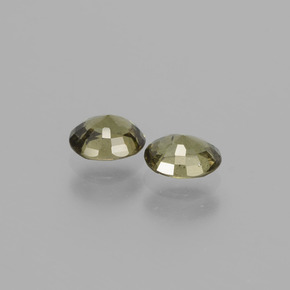  ct natürliche Grünlich-braun bis rot-rosa Farbwechselnder Granat-Edelsteine, Oval Schliff, VS-SI