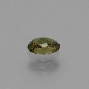 0,63 ctw natürlicher gelber Farbwechsel-Granat, Oval Schliff, VS