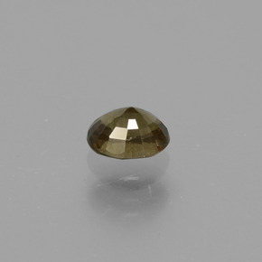 0,57 ctw natürlicher gelber Farbwechsel-Granat, Oval Schliff, VS