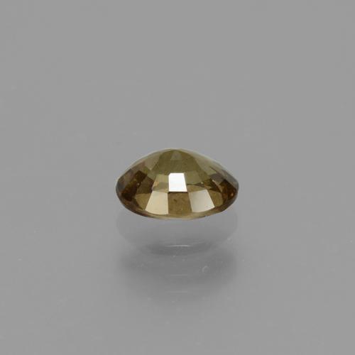 0,65 ctw natürlicher gelber Farbwechsel-Granat, Oval Schliff, VS