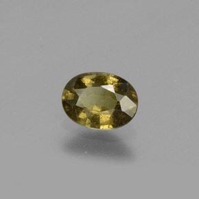 0,73 ctw natürlicher mehrfarbiger Farbwechsel-Granat, Oval Schliff, VS